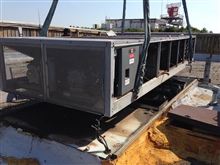 Lifting off the old Carrier Multi-Zone Unit